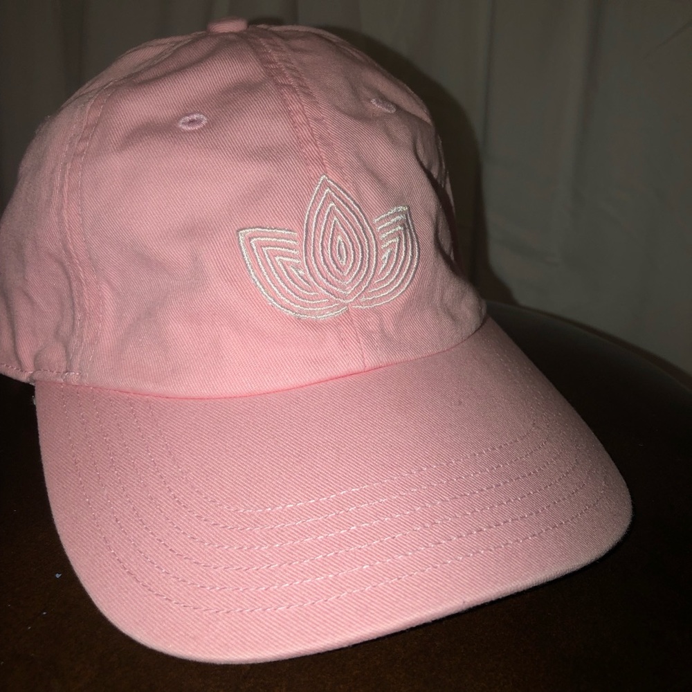 Pink Zen Leaf Hat
